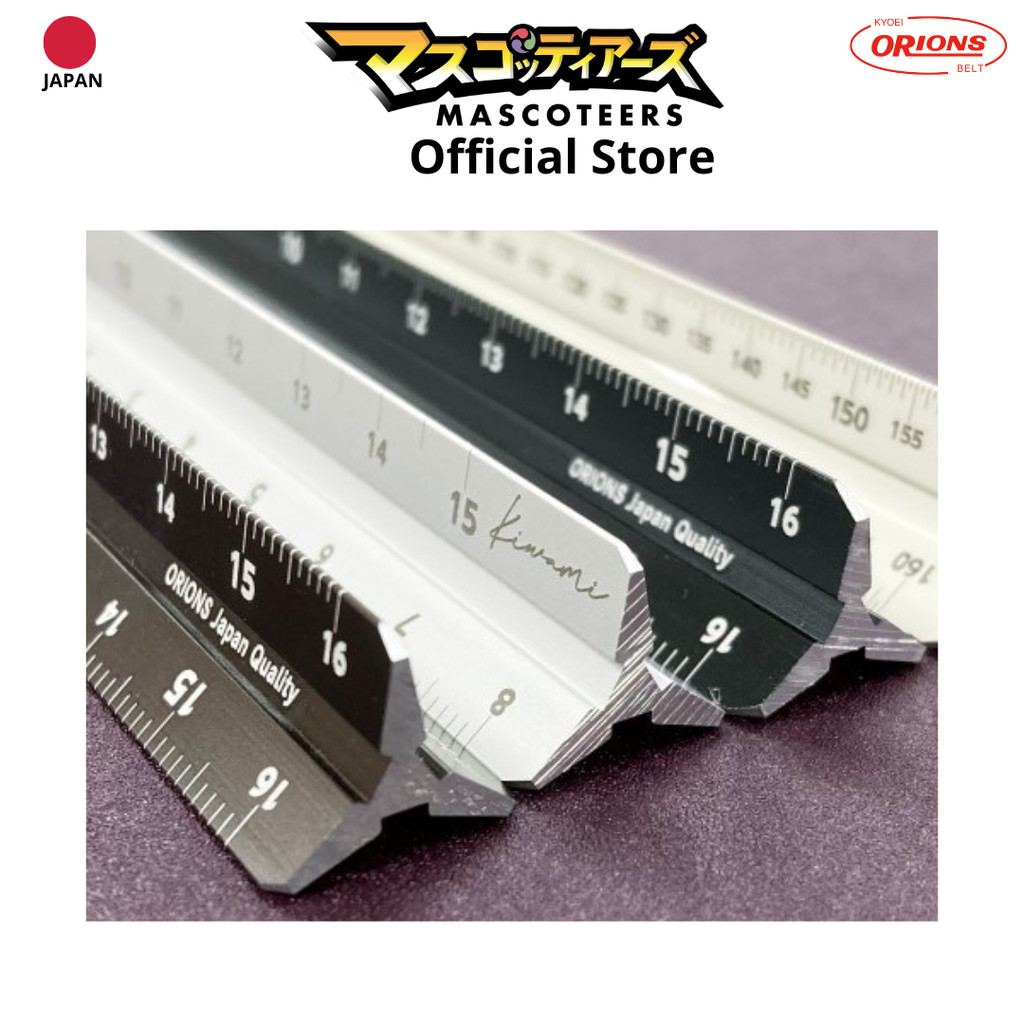 ORIONS Aluminium Scale Ruler 16 cm Imported From Japan | Shopee Philippines