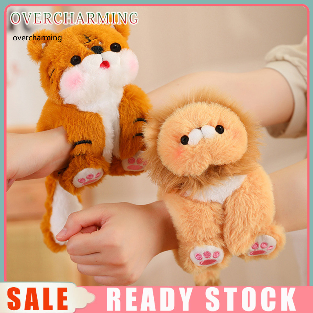Cartoon Toy Plush Doll Adorable Slap Bracelet Plush Toy Perfect
