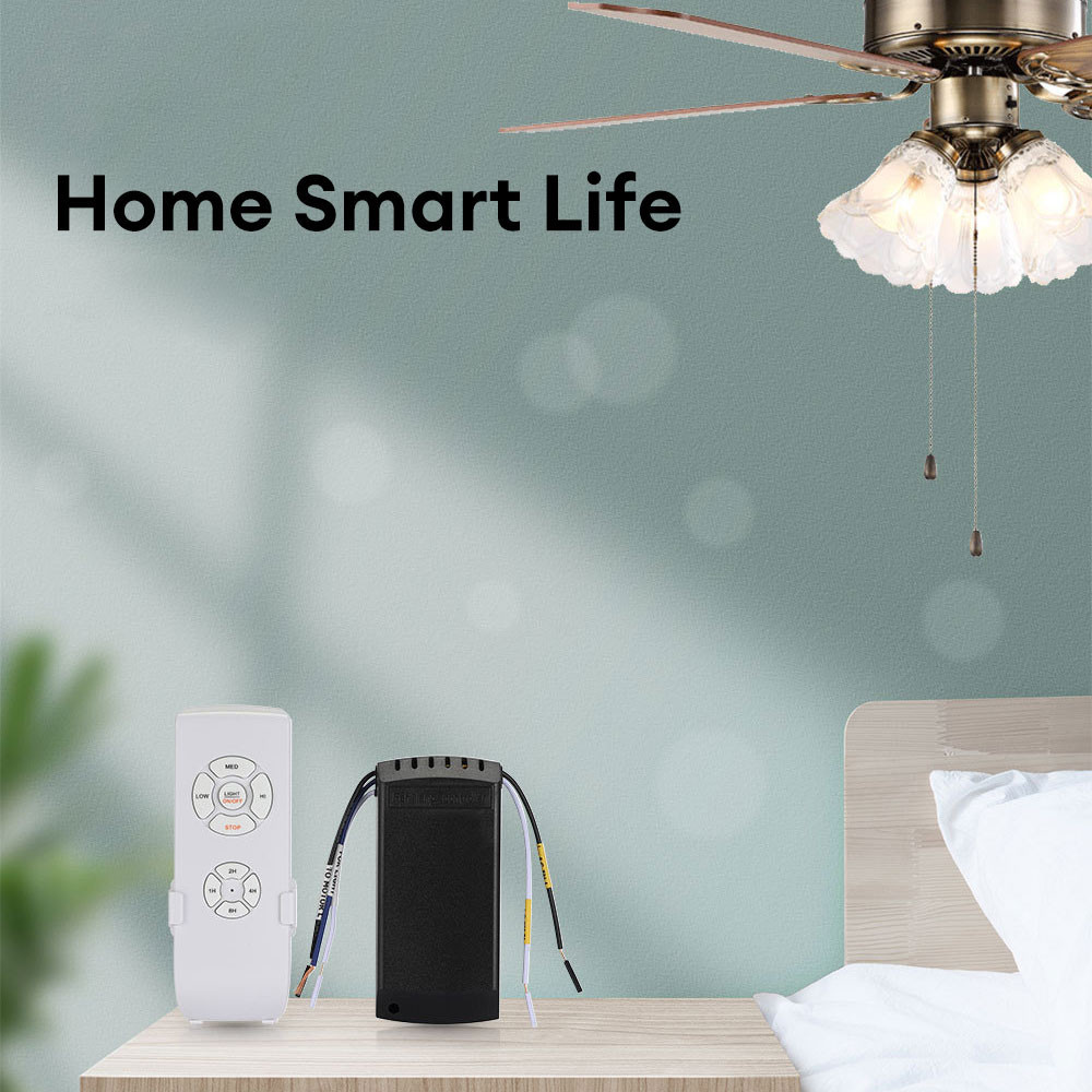 smart wifi fan switch ceiling fan and light universal remote control kit