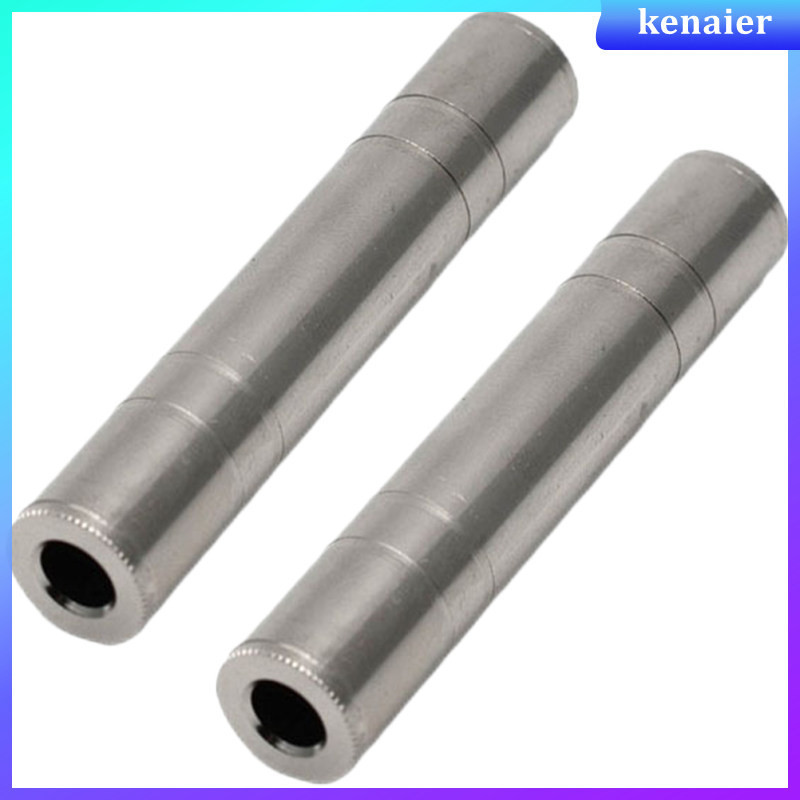 2 Pcs Headphone Adapter Jack for Cable Audio Connector Stereo