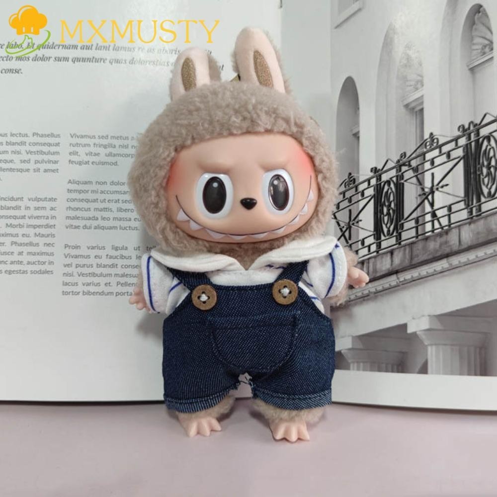 MXMUSTY Labubu Time Clothes, Clothes Outfit Dressing Game 15cm Cotton ...