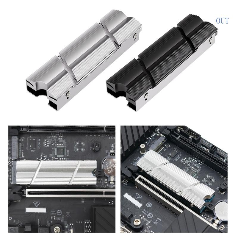 OUT Efficient M 2 2280 SSD Heat Sink Anodic Oxidation Treatments Easy ...