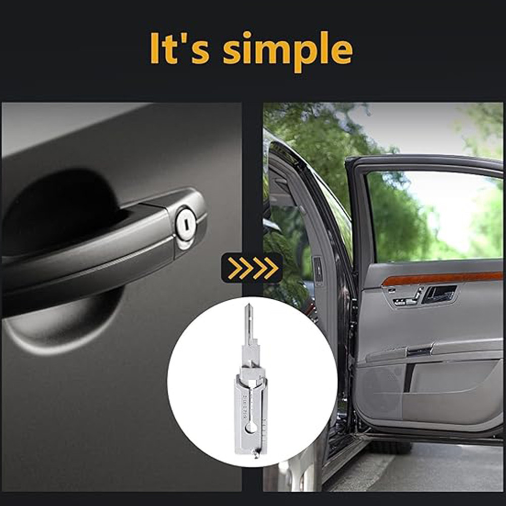 Premium Stainless Steel Professional Locksmith Security Tools Key ...