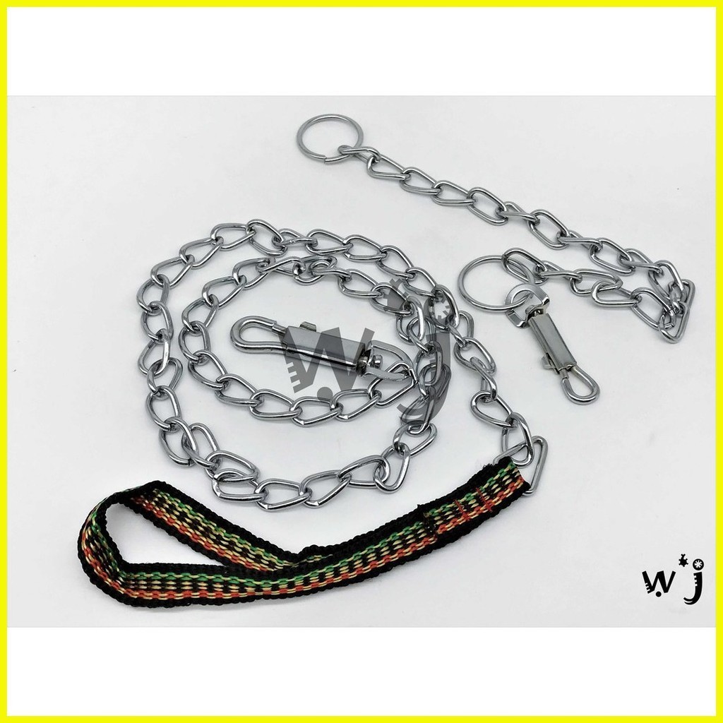 ♞Dog chain 1.5M stainless steel dog chain | Shopee Philippines