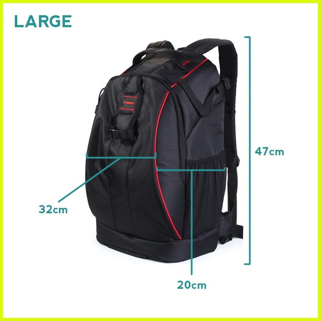 Canon Camera Backpack Medium Large Bag with Free Rain Cover and Laptop Sleeve for Photography Shopee Philippines