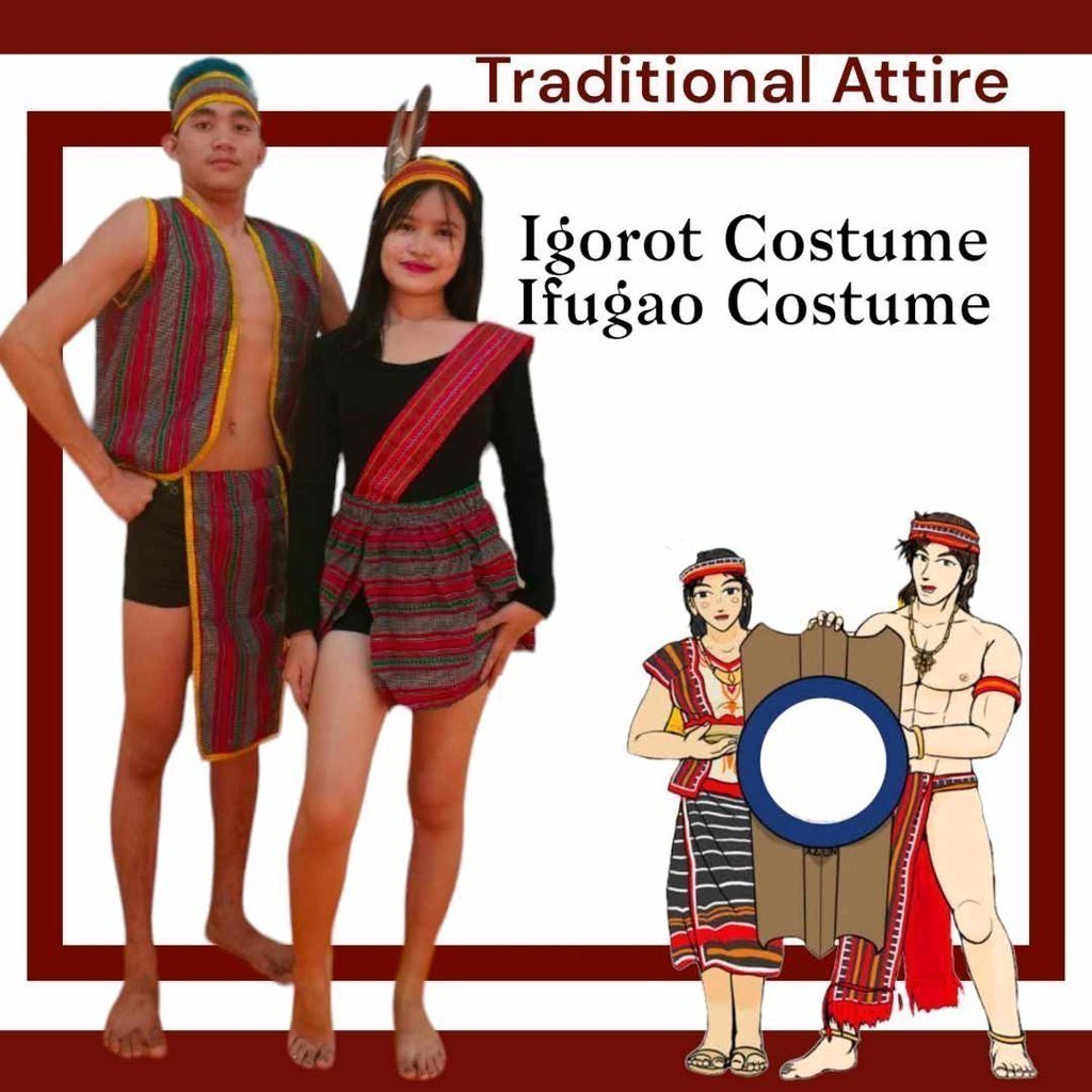 AUSLOFACTORY 7 KATUTUBO COSTUME IGOROT/IFUGAO COSTUMES FOR KIDS AND ...