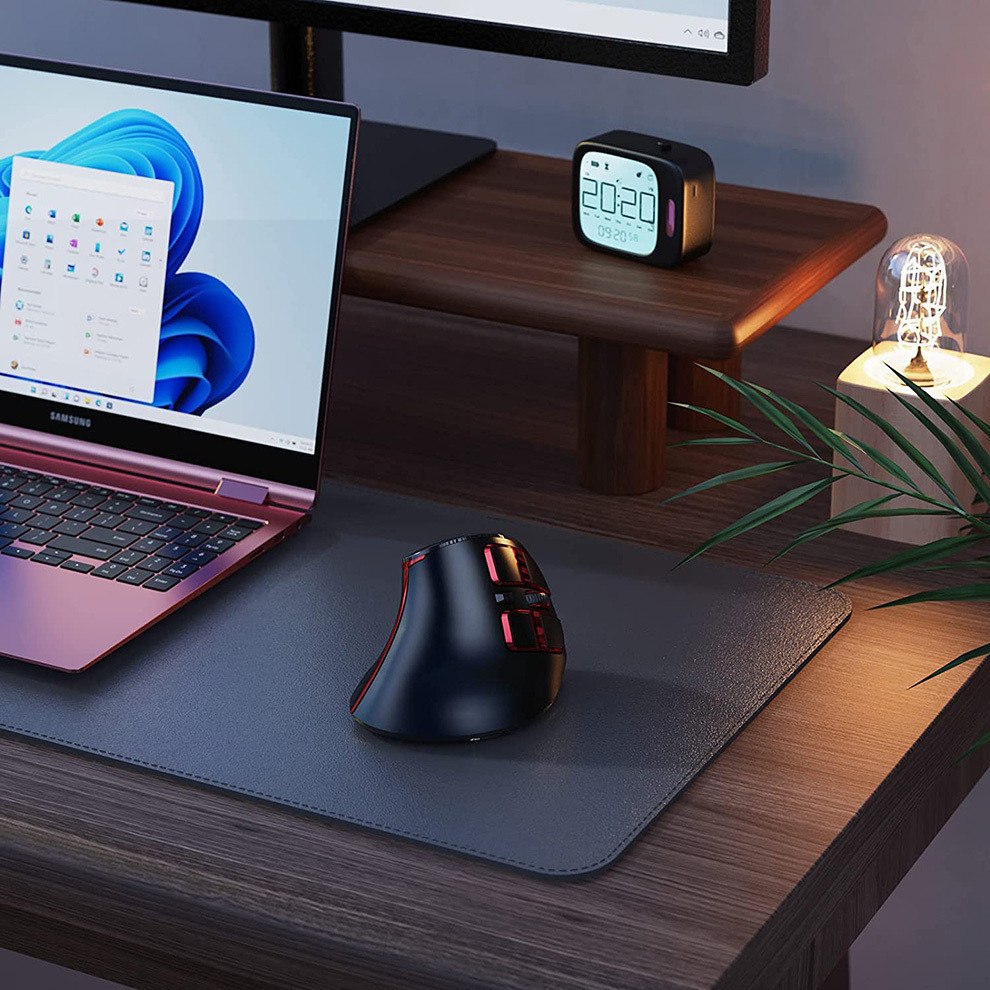 JOMAA Bluetooth Mouse Wireless Rechargeable Multi-Device Mouse 2.4G ...