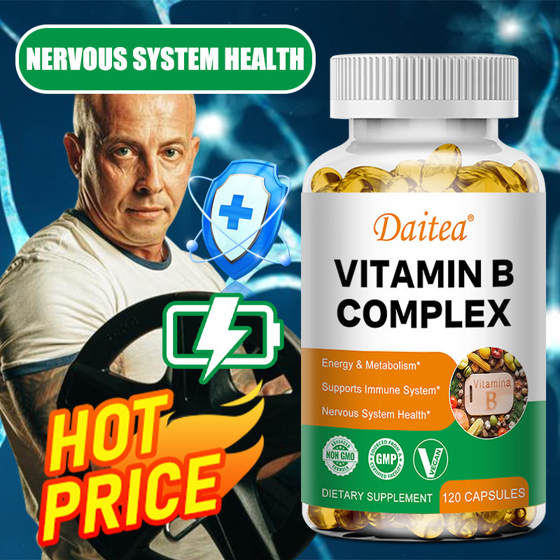 DAITEA Vitamin B Complex Supports health, nerve function, immune