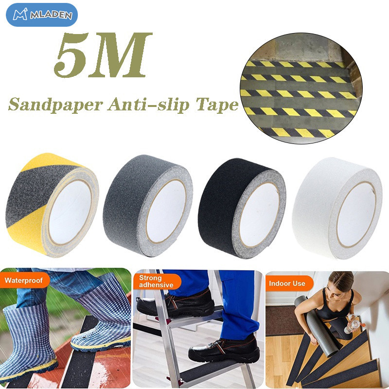 MLADEN 5M Sandpaper Antislip Tape High Friction Floor Safety Non Skid