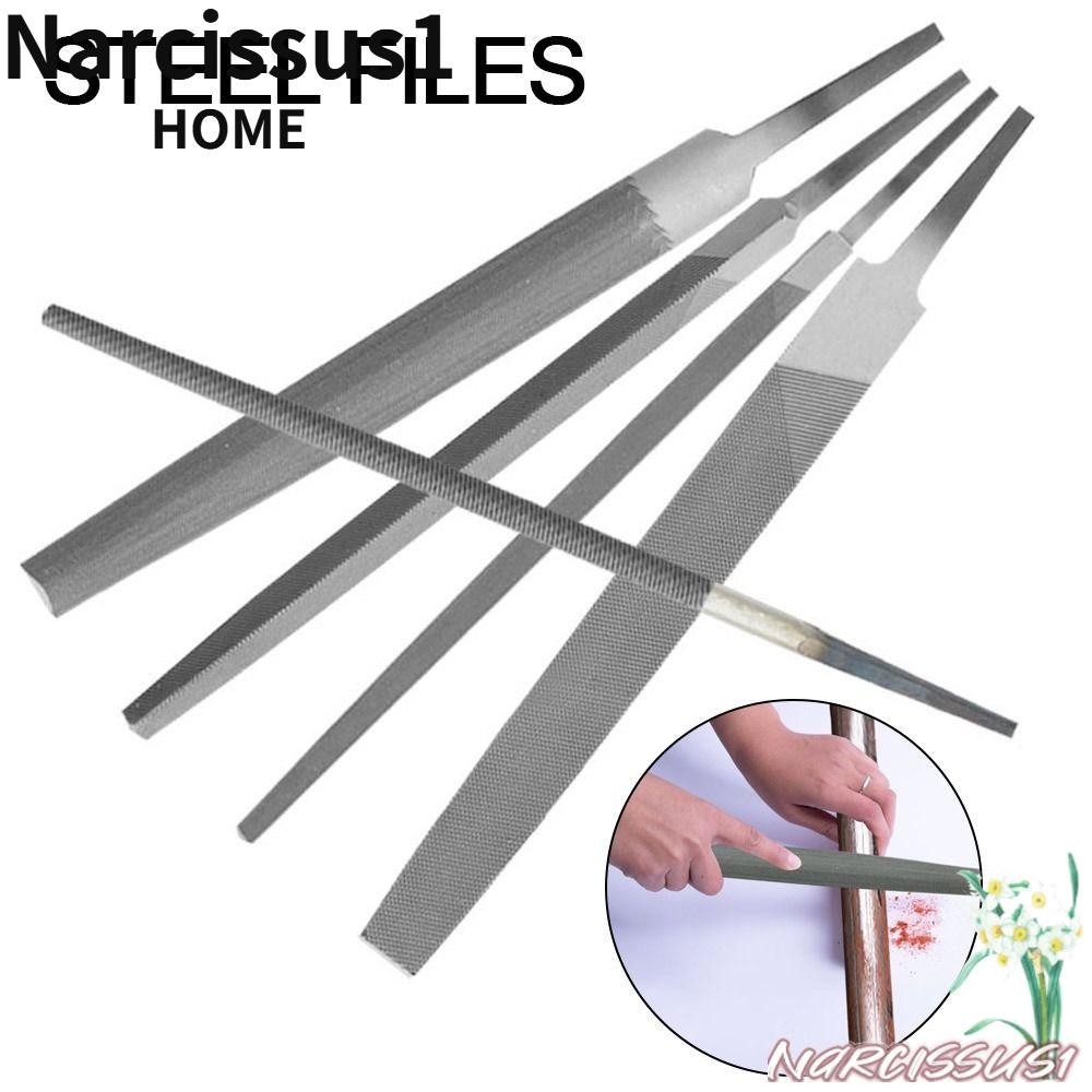 NARCISSUS Steel Files, Steel 6/8 Inch Saw File, Wear-resistant Flat ...