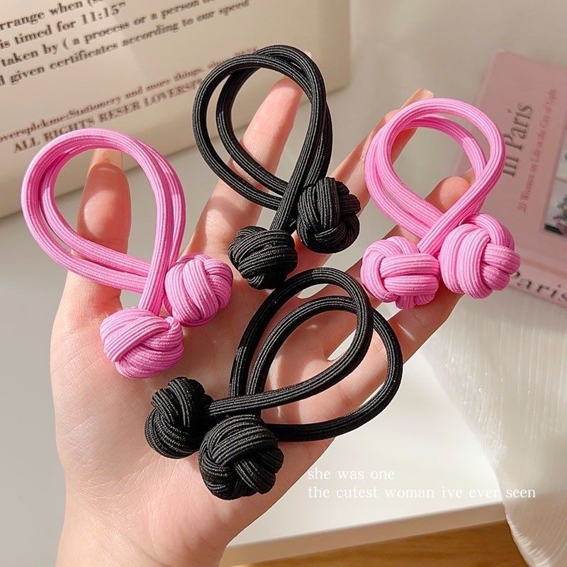 Stretch Women Ponytail Rubber Hair Bands Head Rope Scrunchie Hair Ties ...