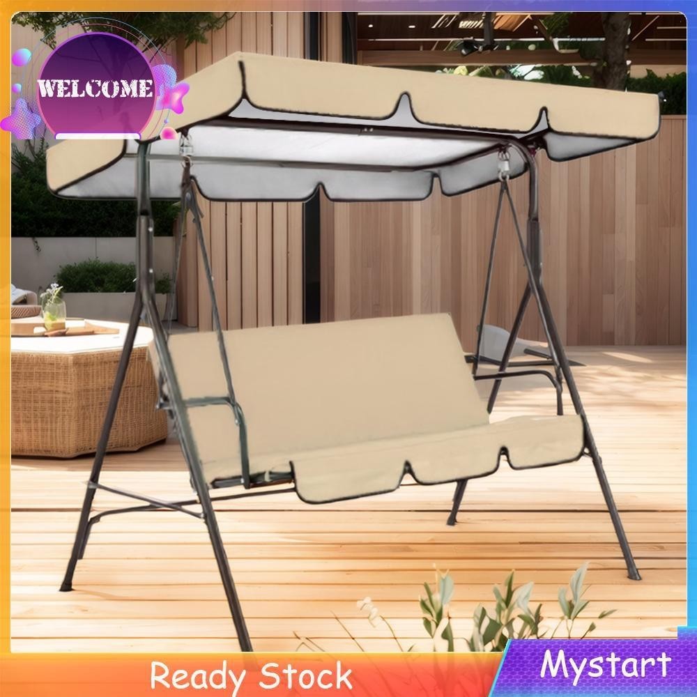 Swing Canopy Waterproof Garden Swing Seat Replacement Canopy Swing Top Cover