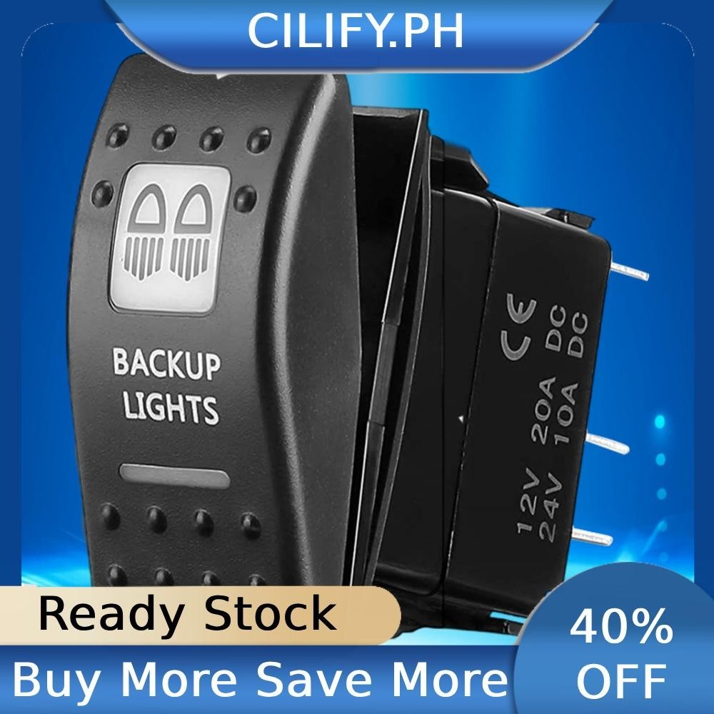 LED Backlight Bar Button 12V 24V Dual LED ON/Off Switch for ATV UTV Car ...