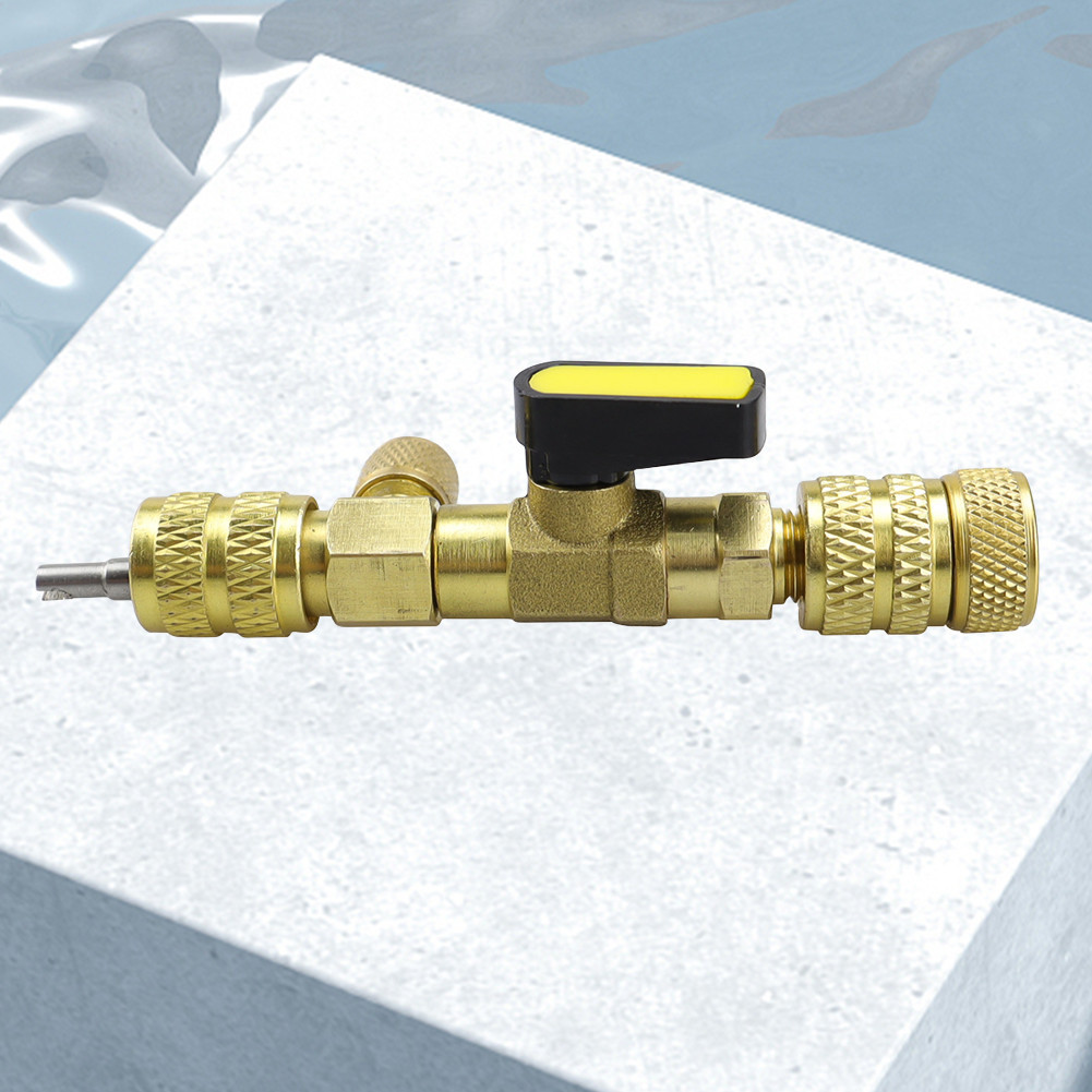 Valve Core Remover/Installer with Dual Size for R404A R407C R134A R12 ...
