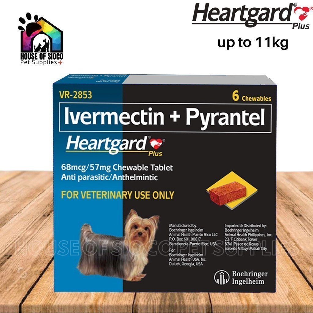 Heartgard Plus Chewable Tablet For Dogs (Per Box) | Shopee Philippines