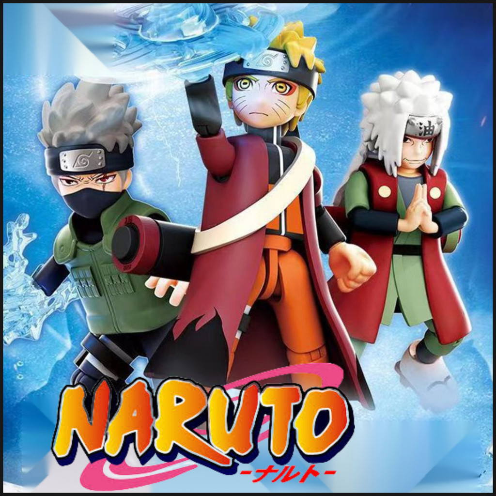 Naruto Ninja Building Block Blind Box Kakashi Hatake Naruto Uzumaki ...