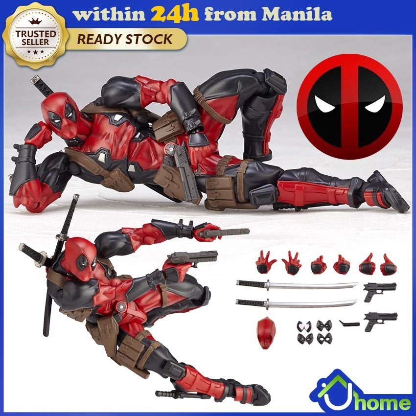 【SOYACAR】X-men Yamaguchi Deadpool Action Figure Home Decoration Movable ...