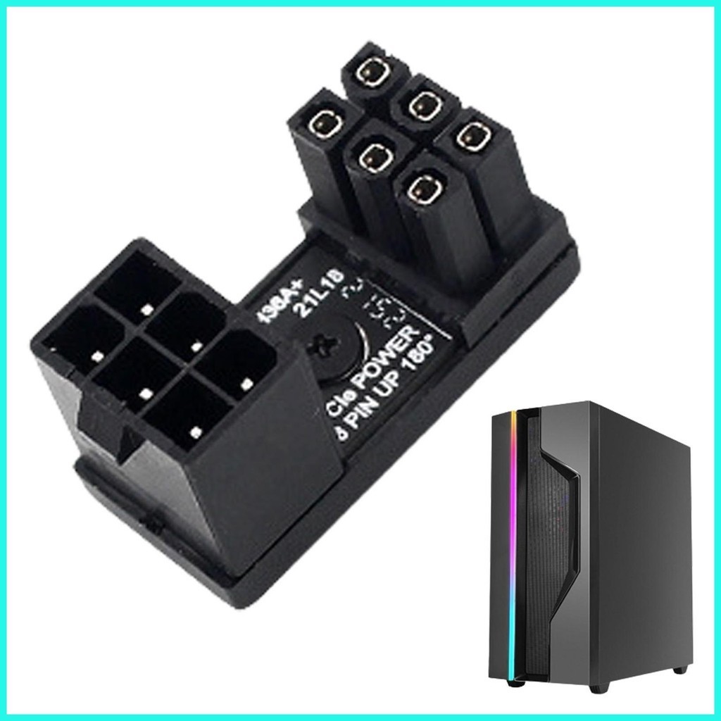 Graphics Card 8 Pin Connector 6/8 Pin Connector Power Adapter 180
