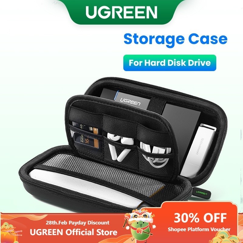 UGREEN Hard Disk Drive Case for 2.5 inch External Hard Drive Portable