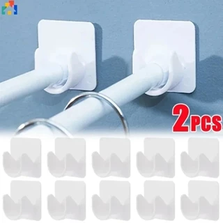 2pcs/5pcs Strong Traceless Hook Multi-Functional Buckle Hook Wall Hook For  Hanging Heavy Duty Waterproof And Oil Proof Household Decoration Buckle Dou
