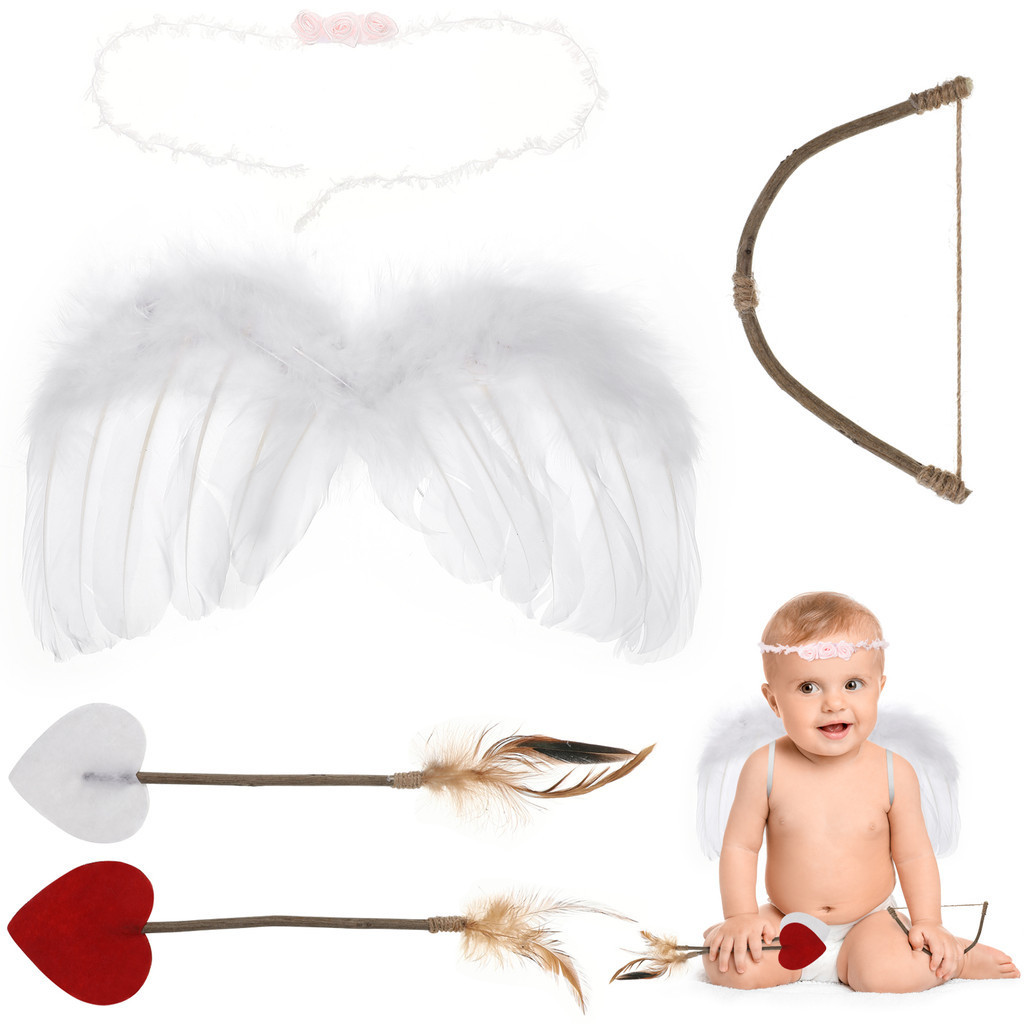 Outfits Cupid Cosplay Props Costume Baby Boy Wings 26.00X6.00X0.50CM ...