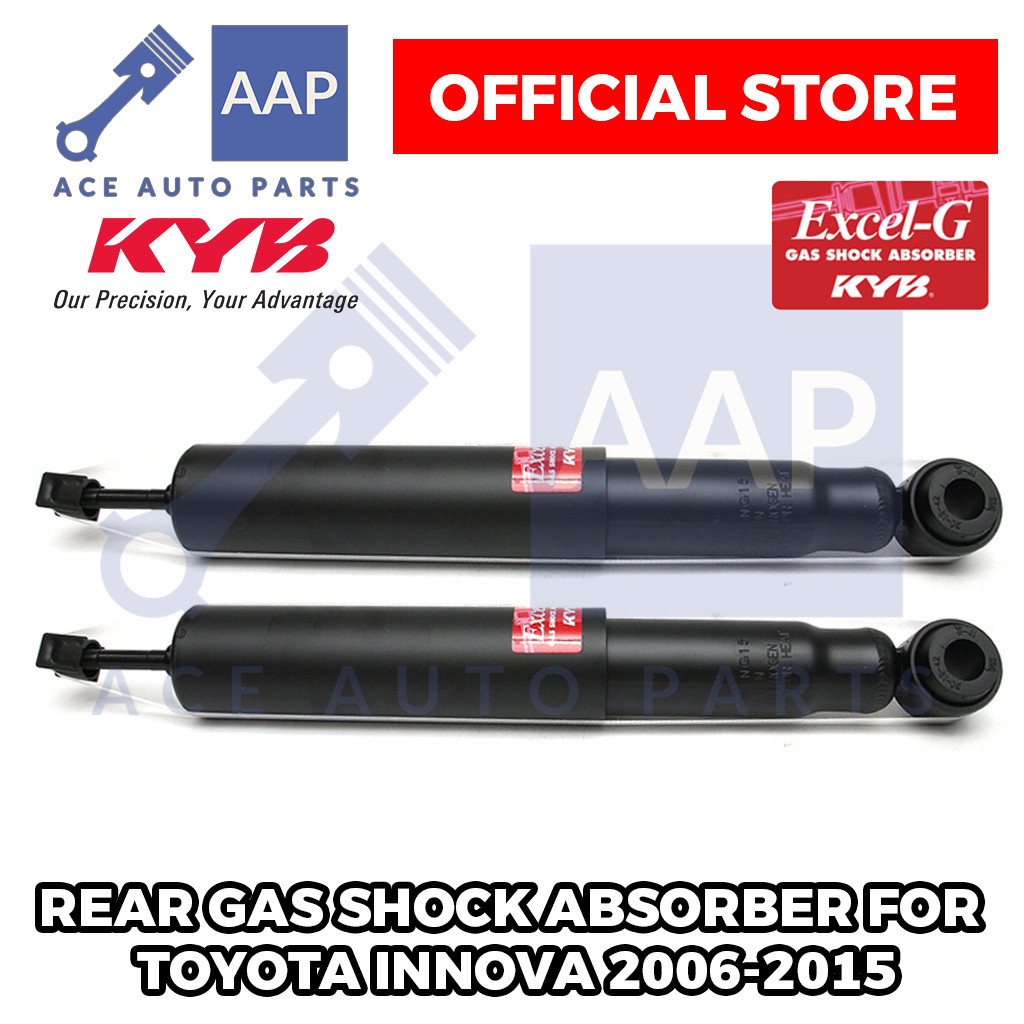 KYB Rear Shock Absorber for Toyota Innova 2006-2015 KYB Gas Excel-G ...