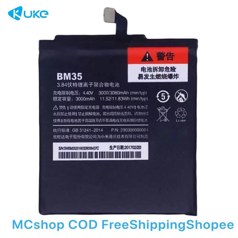 ♞original Kuke Battery Bm 35 For Xiaomi Mi 4c Bm35 Shopee Philippines