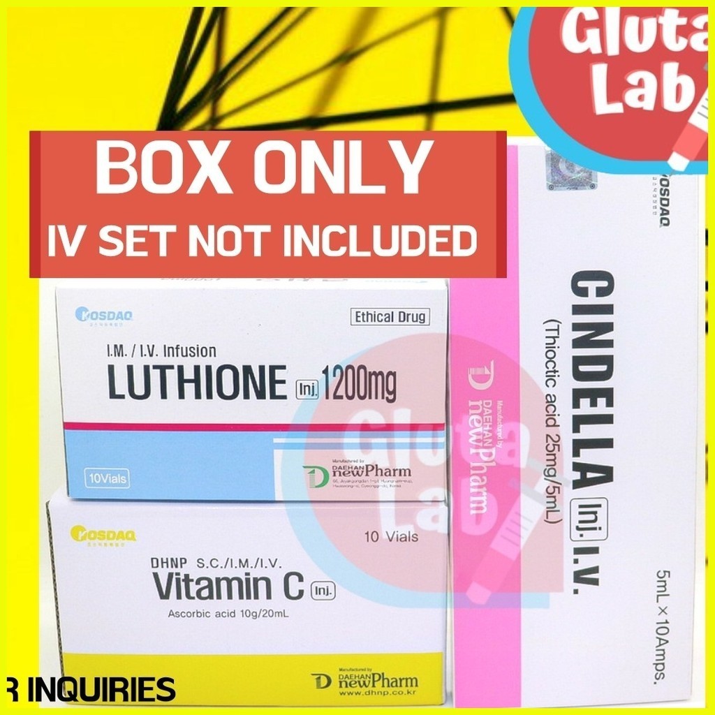 GLUTA LAB AUTHENTIC CINDELLA KOREA CHECK VARIATION FOR