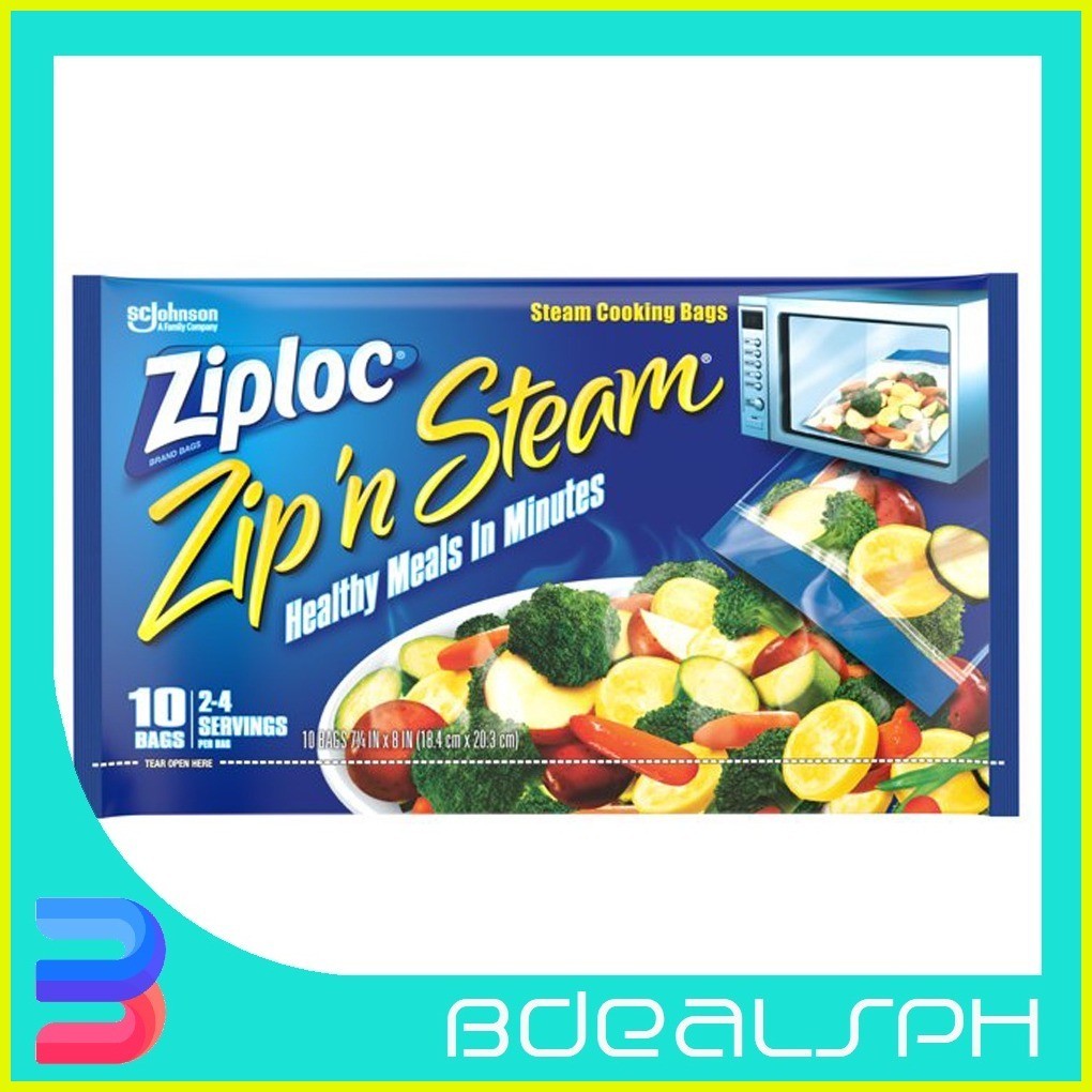 How many times can one 2025 use a ziploc zip'nsteam bag