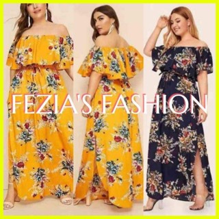 yellow floral plus size womens fashion maxi party v neck elegant hawaiian  sleeve dress for women