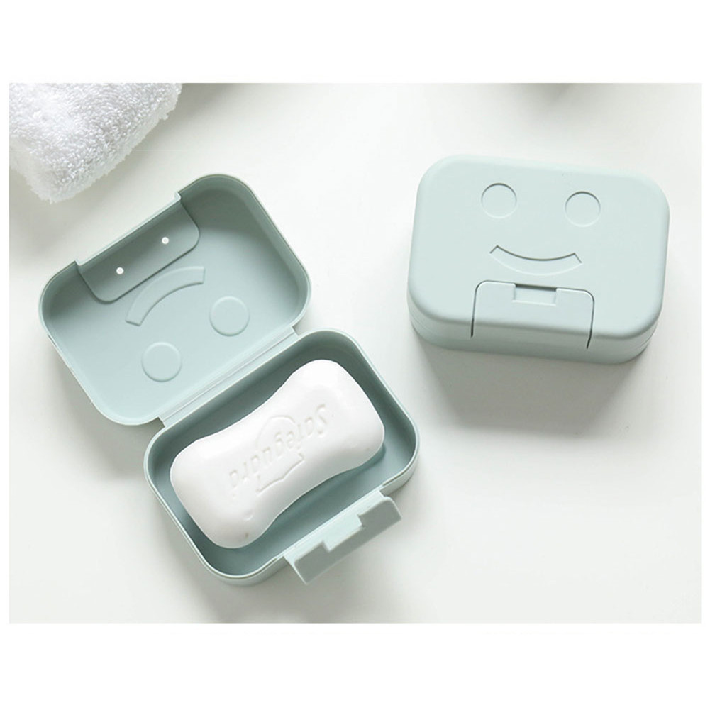 Portable Plastic Soap Storage Box Waterproof Bathroom Waterproof ...