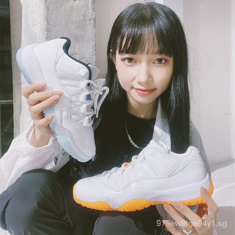 Girl wearing best sale jordan 11