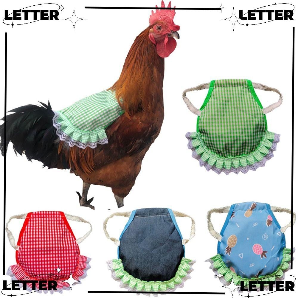 LET Hen Apron, Sleeveless Cute Chicken Aprons, Elastic Polyester Cloth ...