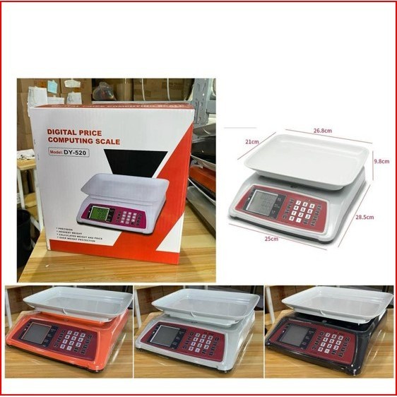 Electronic Digital Price Computing Scale For Food Meat Fruit Weight ...