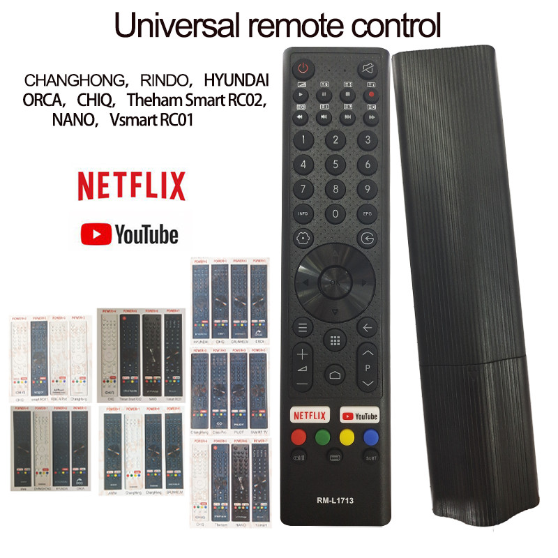 ALANK Universal Remote Control use for Aiwa,RINDO,HYUNDAI,ORCA,CHIQ ...