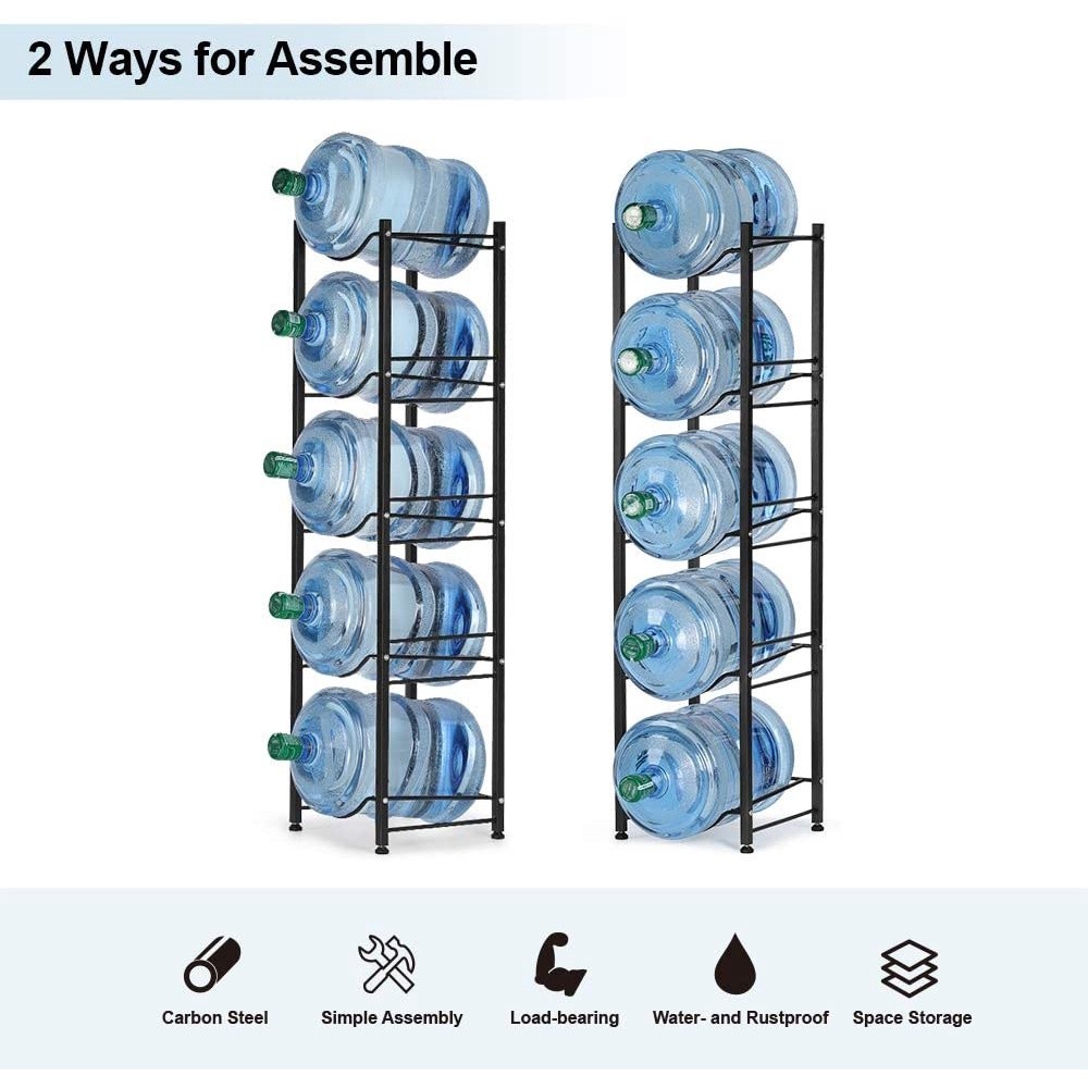 3/4/5 Layer Mineral Water Rack Stand For Gallon Dispenser Container ...