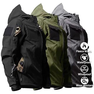Military Tactical Waterproof Fleece Jacket For Men Ideal For Outdoor  Activities Like Fishing, Hiking, Camping, And Windcheater Tracksuit Thermal  Coat For Winter And Autumn From Virson, $42.81