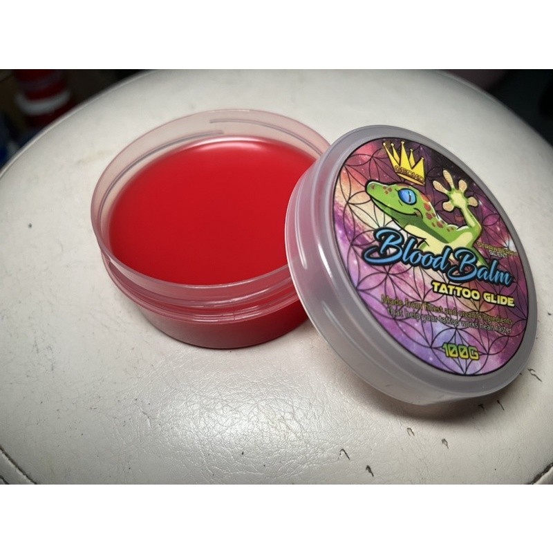 100g gecko blood balm tattoo glide/tattoo emollient ointment and aftercare (free sticker