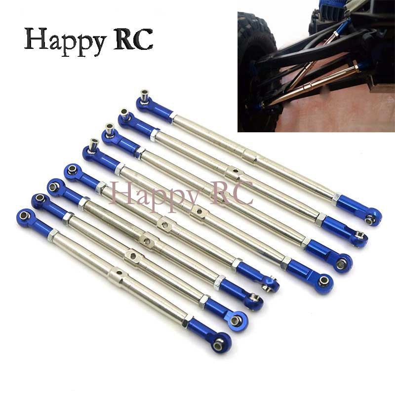 EREVO 2.0 Pushrods with Rod Ends Links Turnbuckle for Traxxas 1/10 E