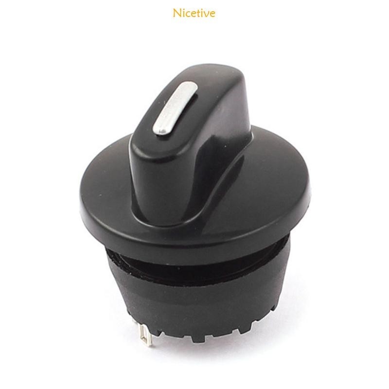 NICE Fan Selector Rotary Switch with Black Control Knobs 4-Position 3 ...