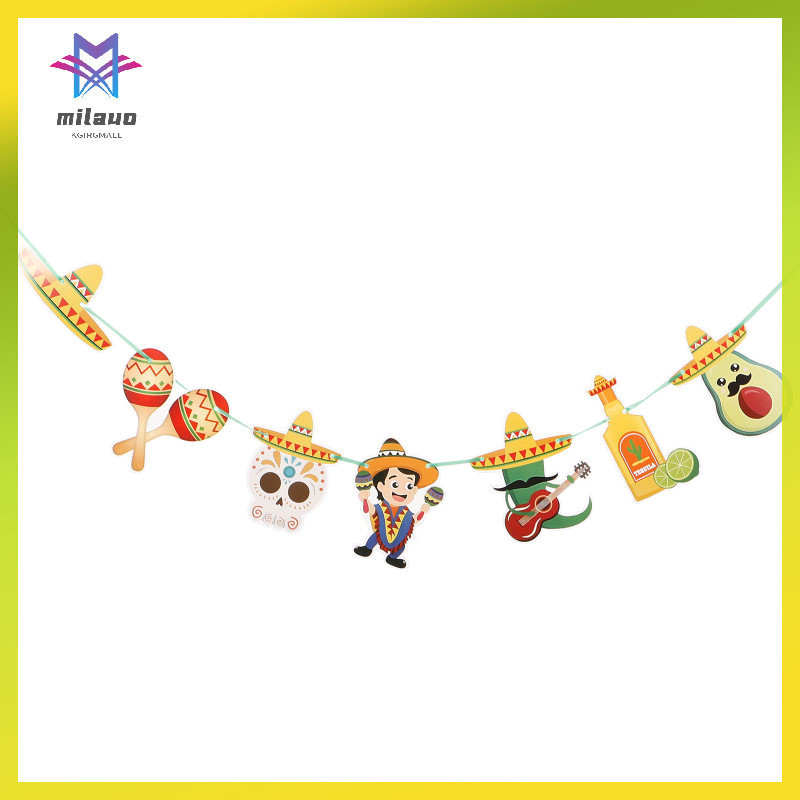 Party Supplies Bunting Pinata Decorations The Banner Mexican Fiesta ...