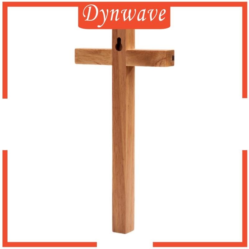 [Dynwave] Wood Wall Hanging Crucifix Jesus Prayer Relics Christian ...