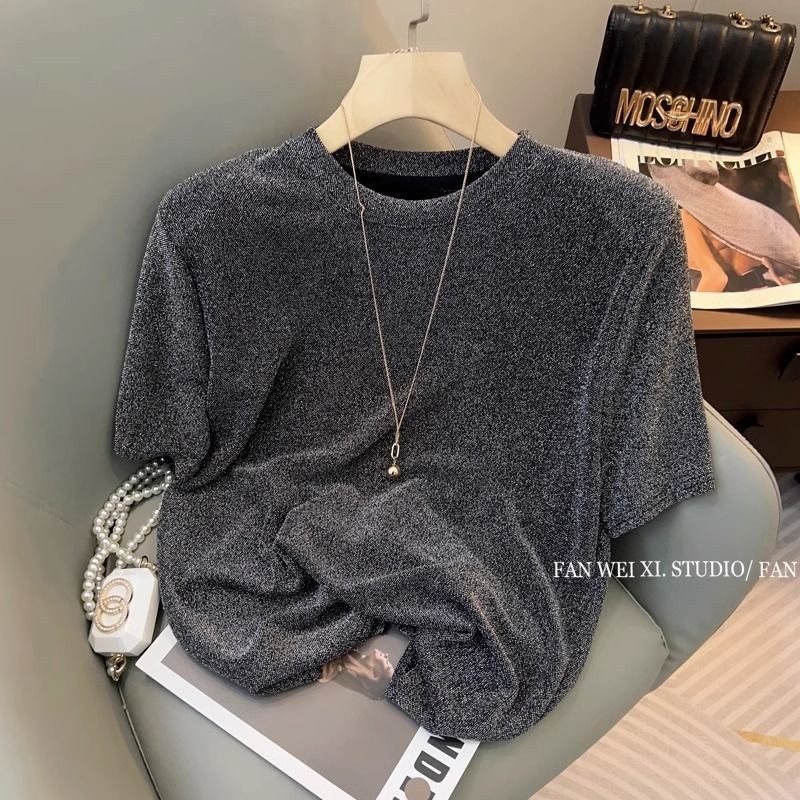 2024 Summer New Style Korean Women's All-Match Casual Loose Shoulder ...
