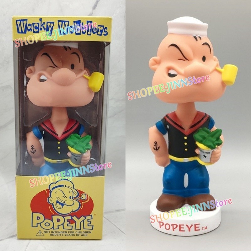  JINN FUNKO Retro Collection Toys POPEYE 7 Inch Action Figure Model