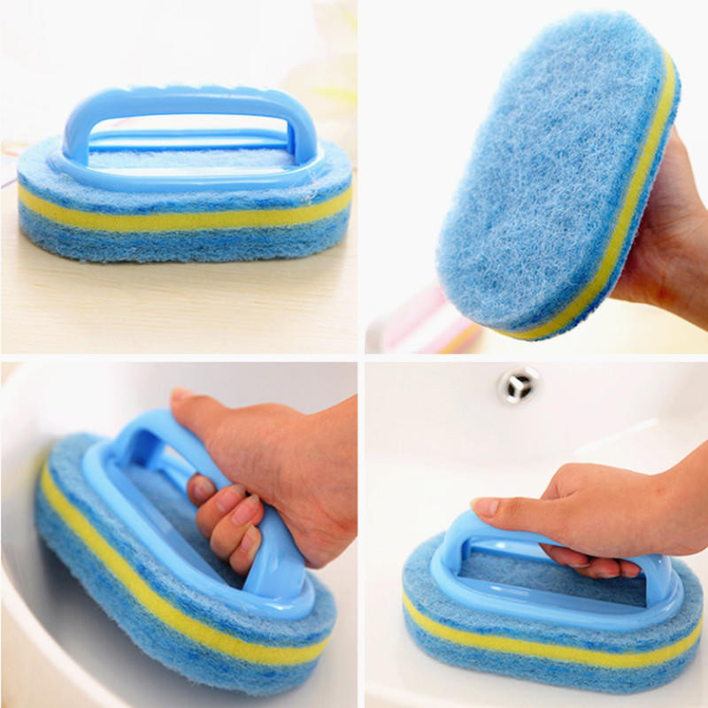 Soft Blue Kitchen Tool Eraser Cleaning Bathtub Ceramic Tile Cleaner