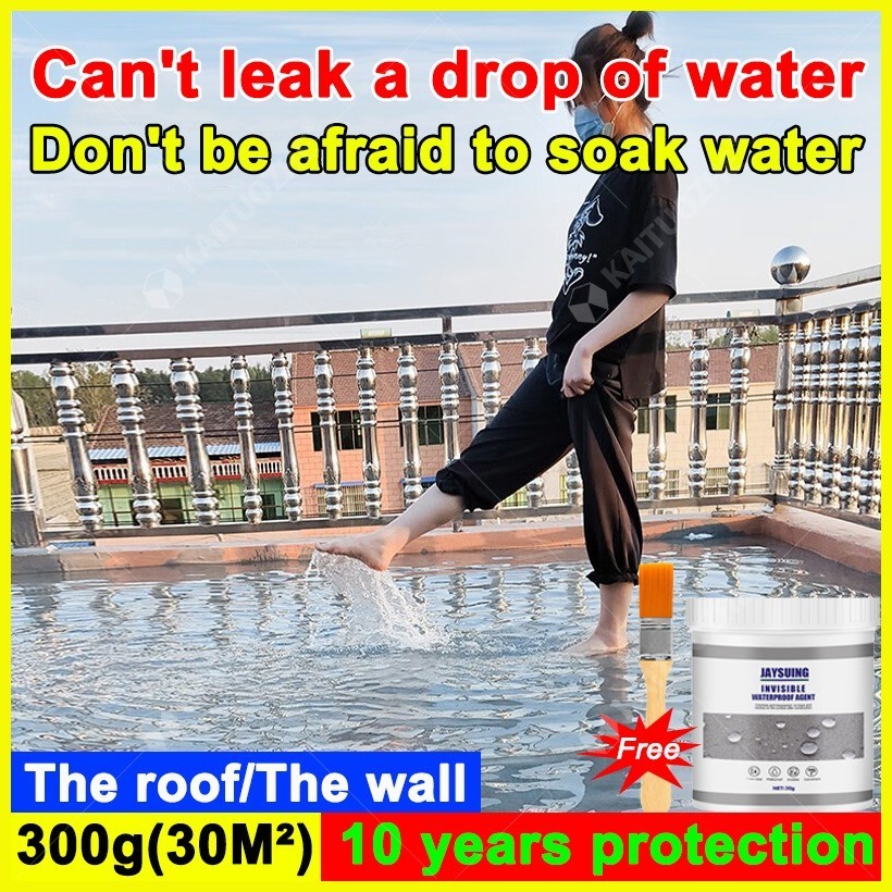 Give Brush】Transparent Waterproof Sealant Glue non toxic For Roofing