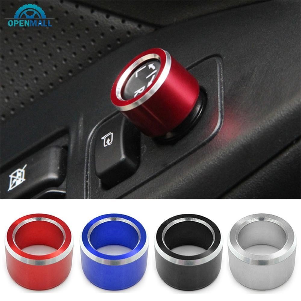 OM Car Rearview Mirror Knob Trim Cover Rotary Control Switch Decoration