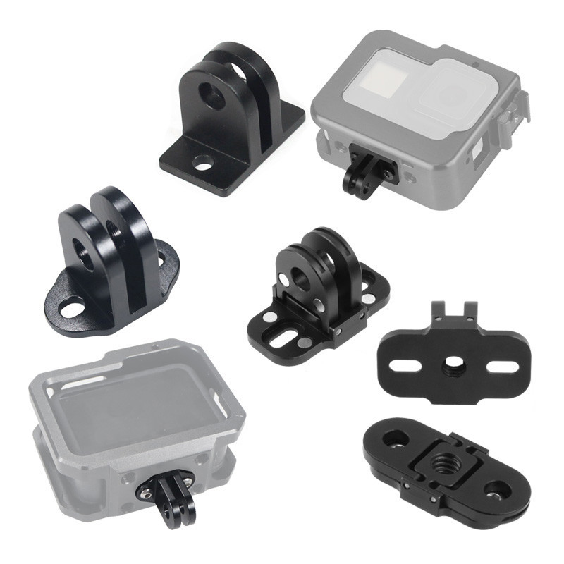 Tripod Mount Adapter For GoPro Action 2 Camera Cage Fixed Seat Base M3 ...
