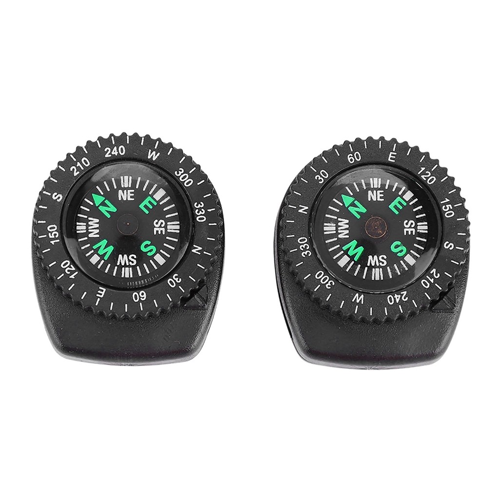 2pcs Portable Watch Band Slip Slide Navigation Wrist Compass for ...