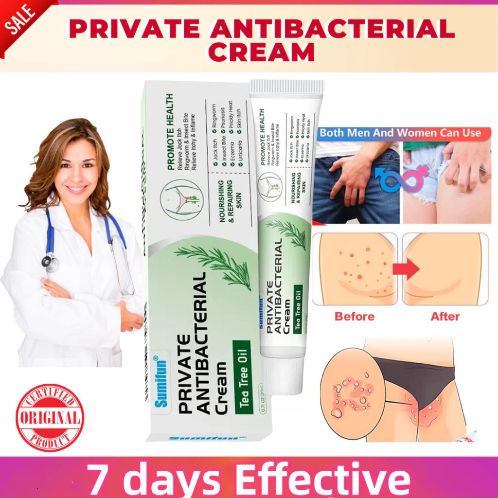 Private Antibacterial anti Itching Cream Dermatitis cream 20g anti itch ...